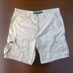 VTG Levi’s SilverTab Cargo Shorts Mens 40 Khaki Stone Loose Baggy 90s Y2K EUC